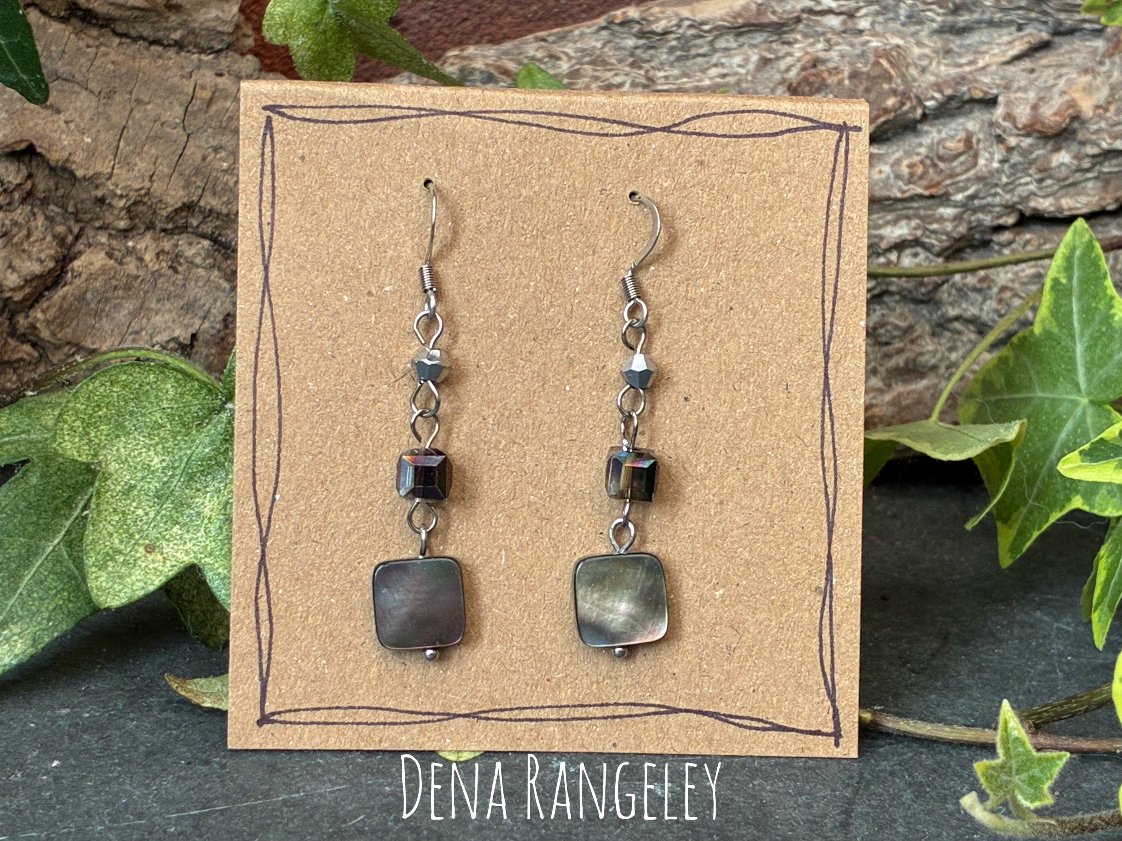 Dangle earrings