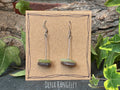 Natural Norfolk sea glass earrings