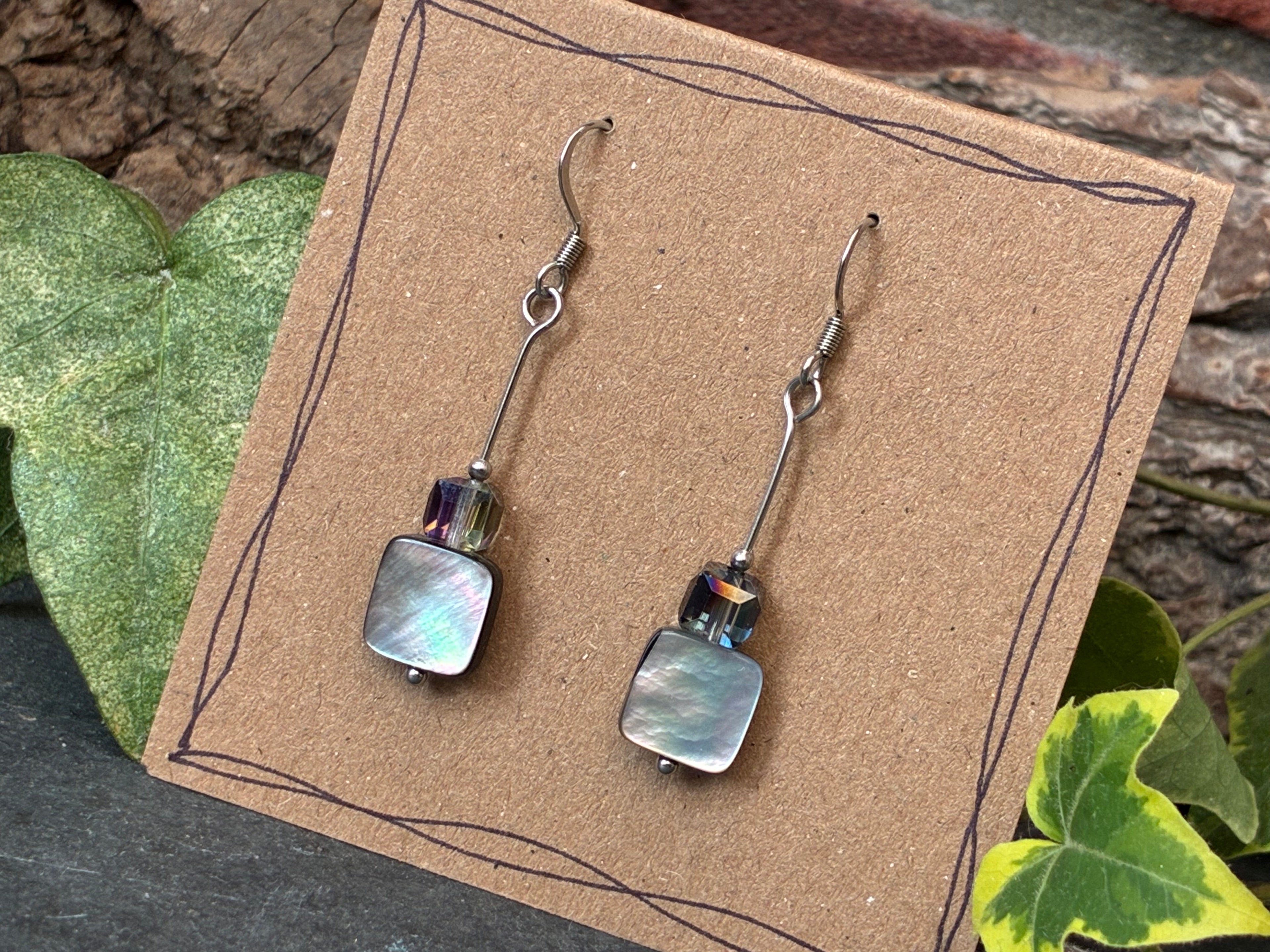 Elegant dangle earrings