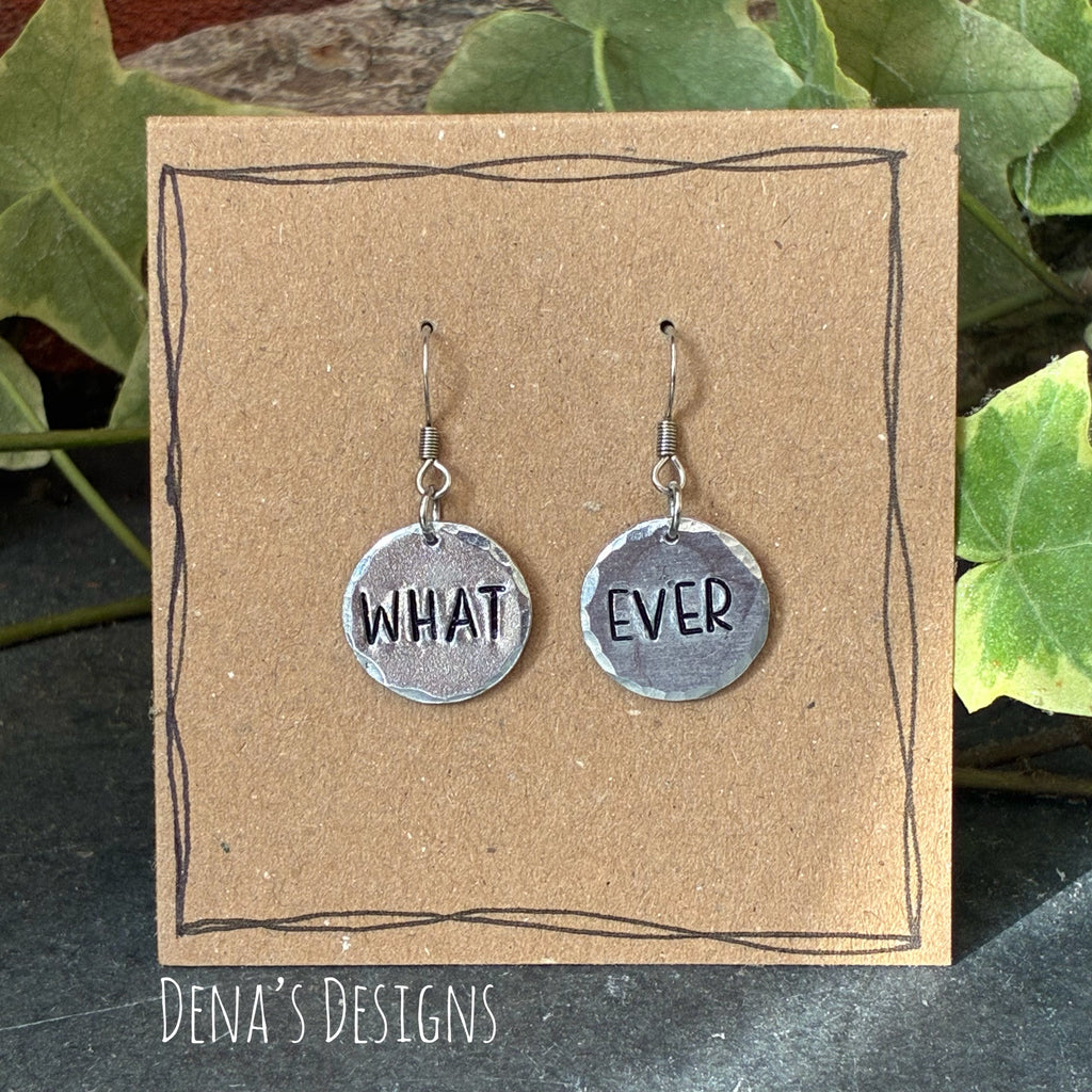 What Ever novelty earrings