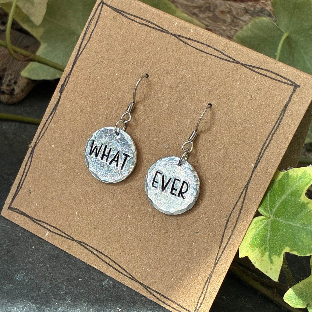 What Ever novelty earrings