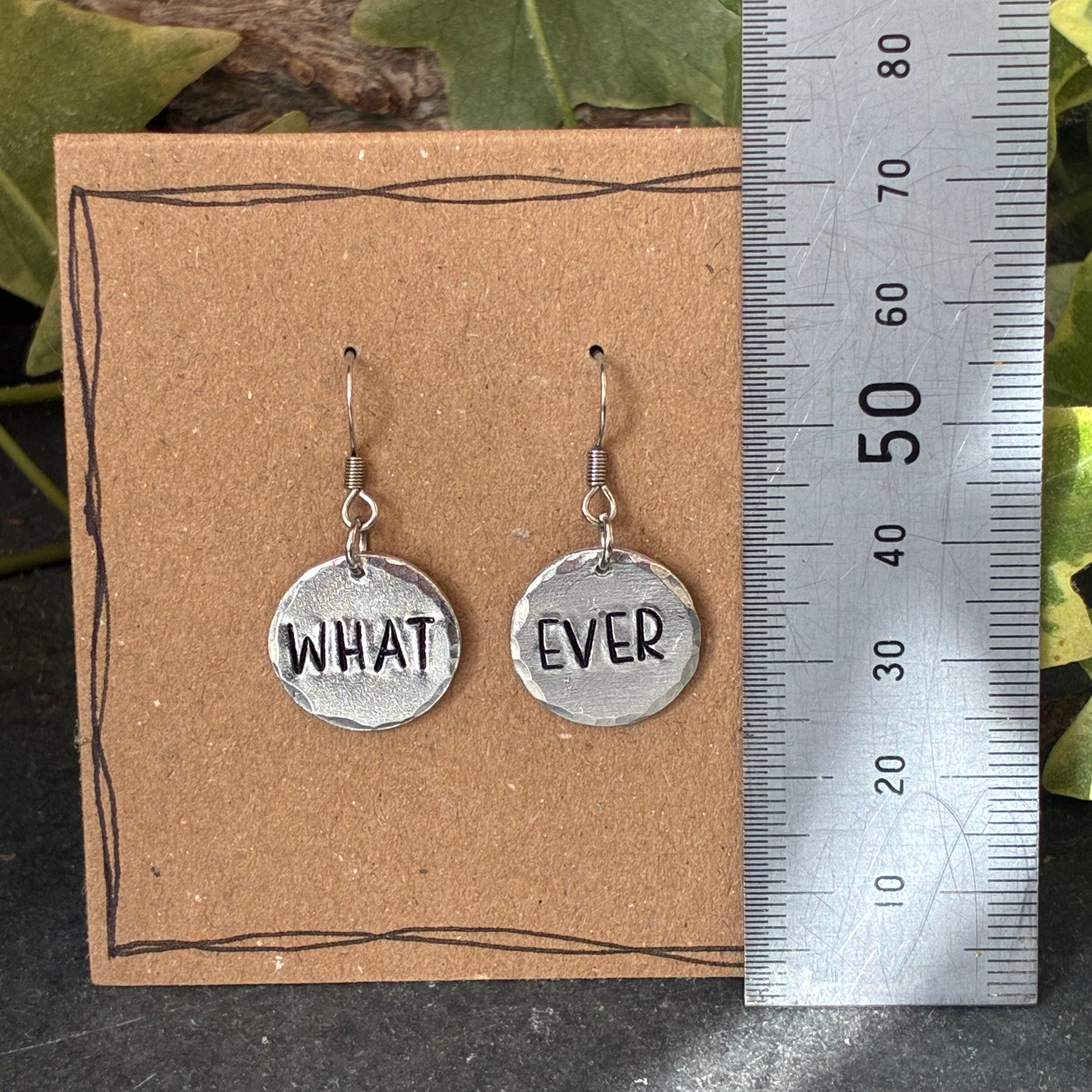 What Ever novelty earrings