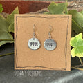 P**s Off Sweary earrings