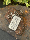 Sweary keyring. Where are my keys. Profanity keyring. Sweary keyring. Hand stamped keyring. Where the fuck are my fucking keys