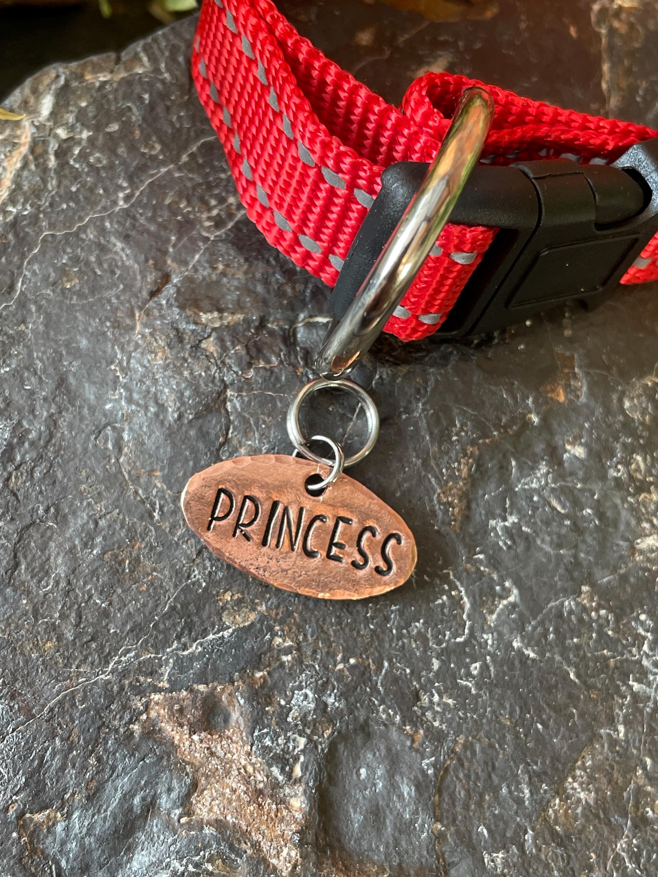 Little princess dog tag. Novelty dog tag. Princess