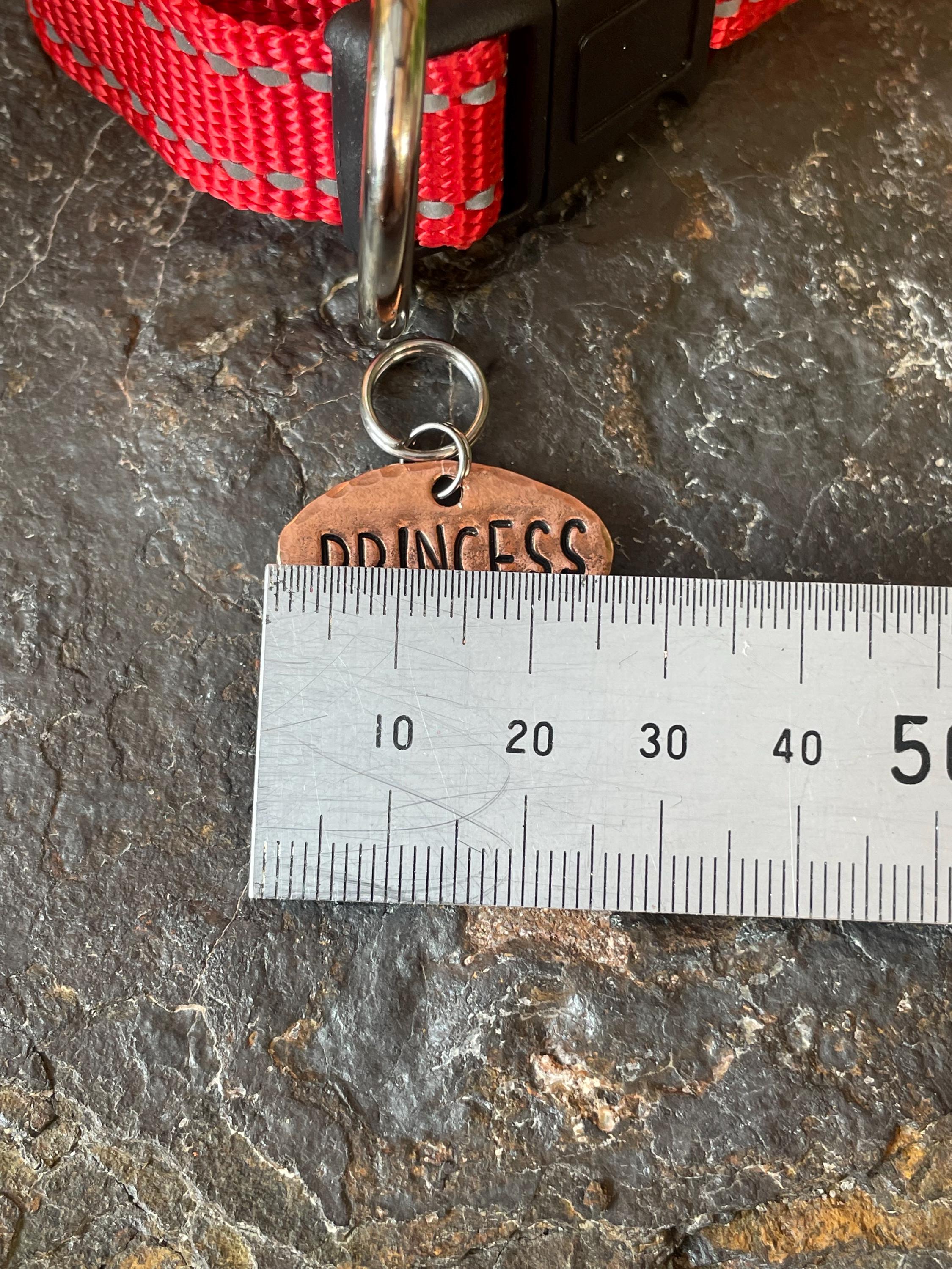 Little princess dog tag. Novelty dog tag. Princess