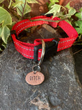 Bitch dog tag. Novelty dog tag. Bitch charm
