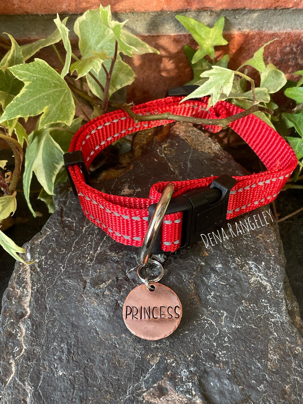 Princess dog tag. Novelty dog tag. Princess charm