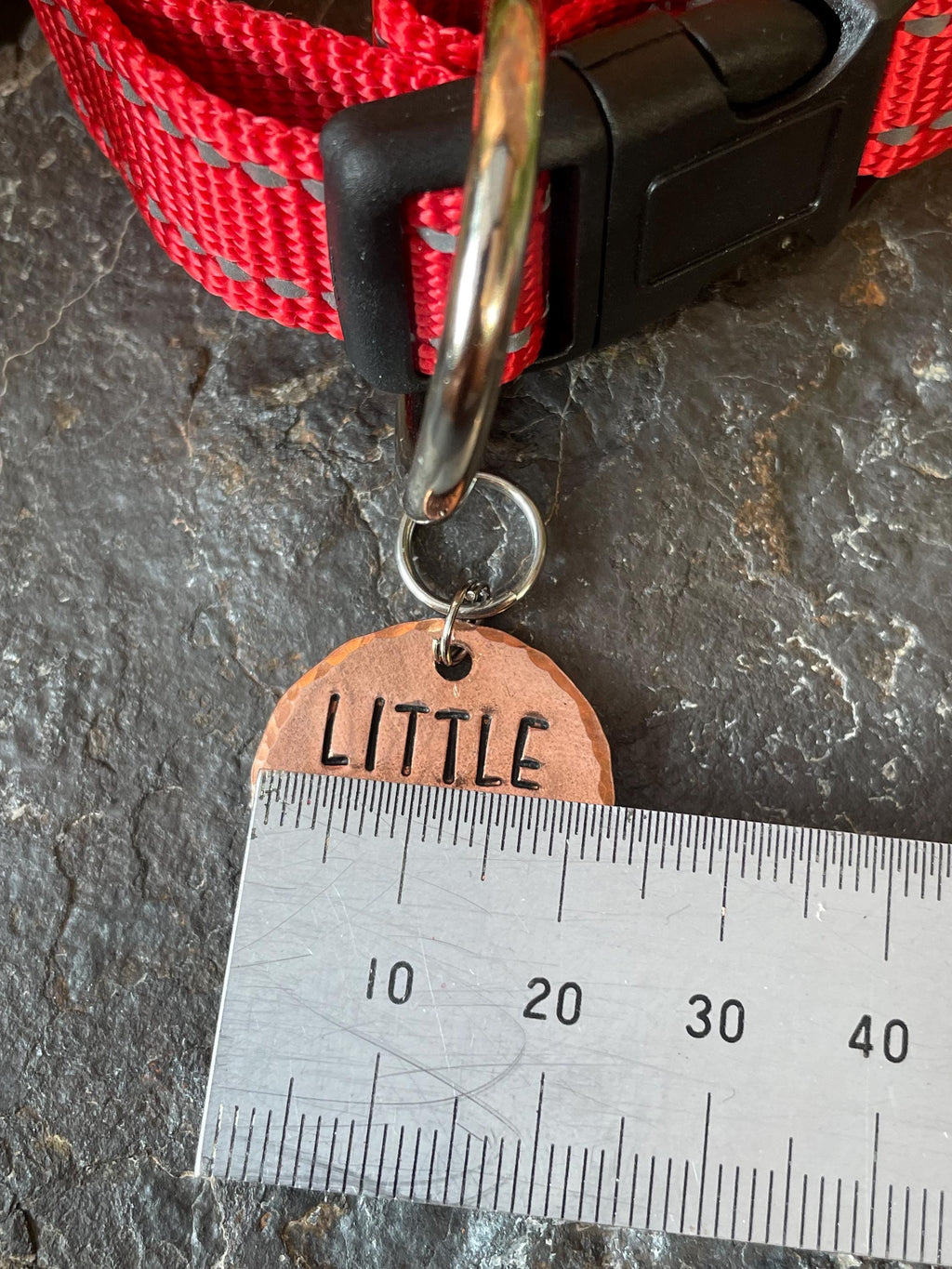 Little shit tag. Novelty dog tag. Little shit charm