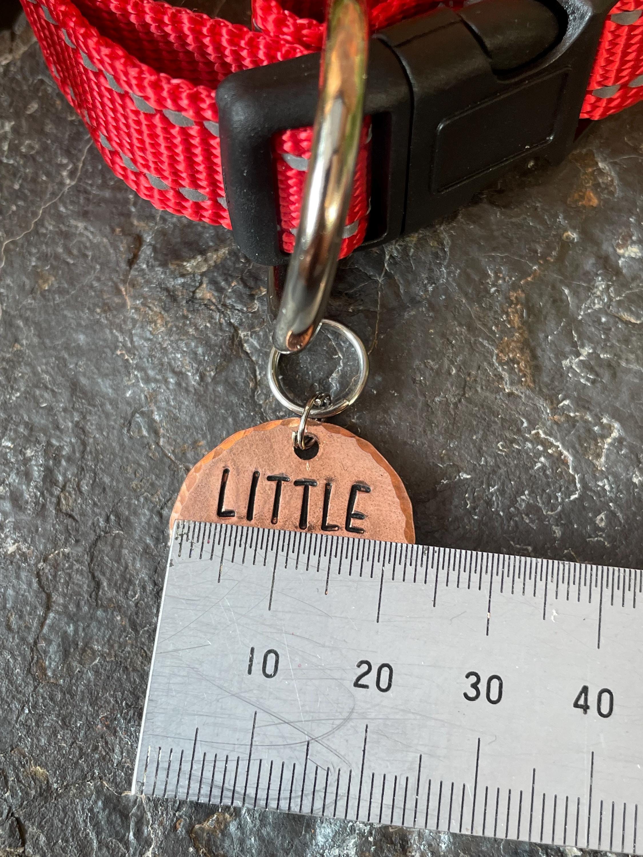 Little shit tag. Novelty dog tag. Little shit charm