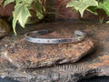 Hand stamped cuff bracelet. Hearts cuff bracelet. Aluminium cuff bracelet. Heart bracelet