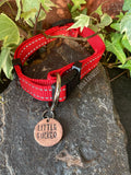 Little fucker tag. Novelty dog tag. Little fucker charm
