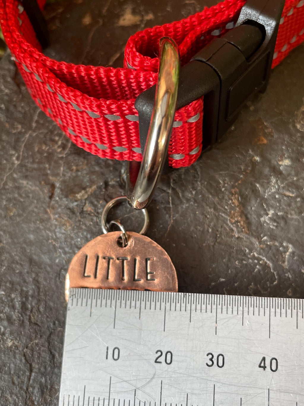 Little fucker tag. Novelty dog tag. Little fucker charm